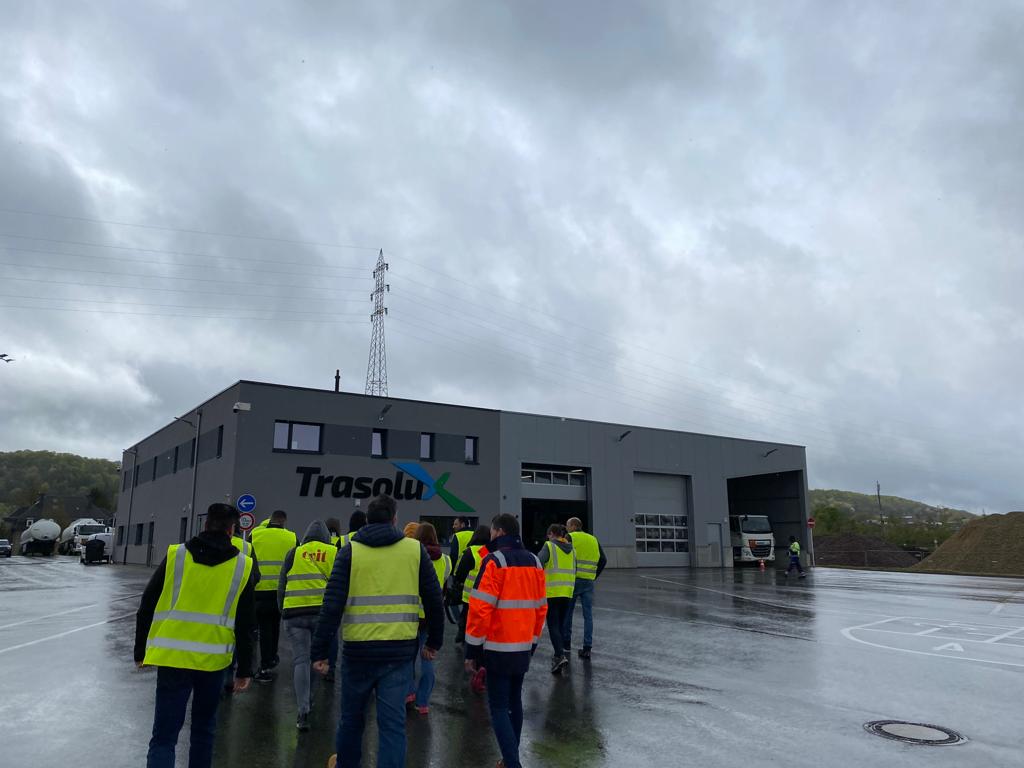 Journée Mondiale de la sécurité chez notre filiale Trasolux avec TotalEnergies Luxembourg !